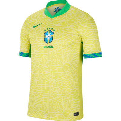 Brazil Home Stadium Jersey 2024 Men`s COPA AMERICA