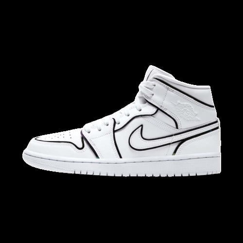 Air Jordan 1 Mid SE Iridescent Trim – Armanivives