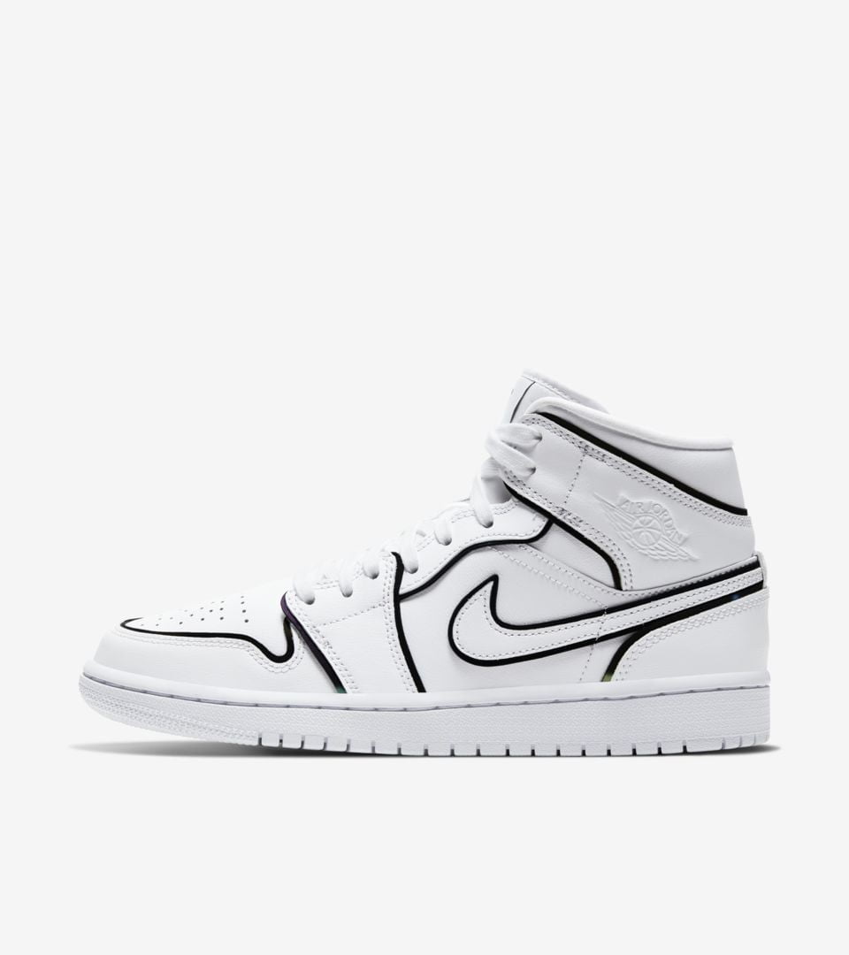 Air Jordan 1 Mid SE Iridescent Trim – Armanivives