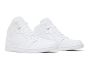 Air Jordan 1 Mid Triple White