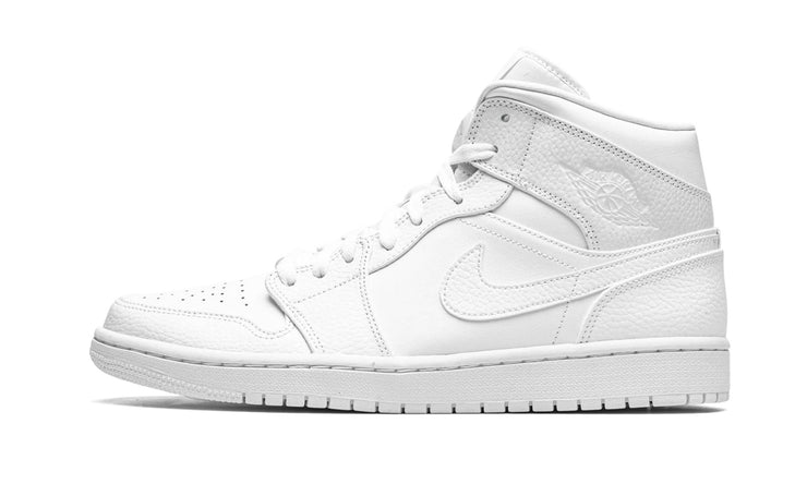 Air Jordan 1 Mid Triple White