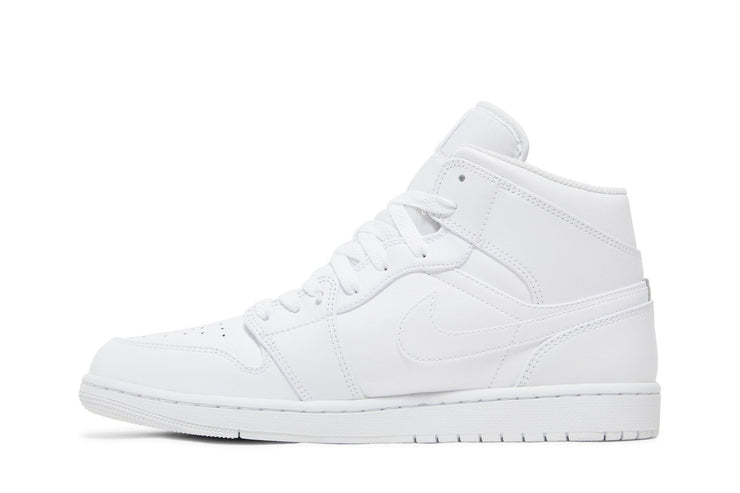 Air Jordan 1 Mid Triple White