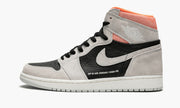 Air Jordan 1 Retro High OG Neutral Grey/Hyper Crimson