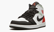 Jordan 1 Mid SE Red Grey Black Toe