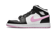 Jordan 1 Mid White Black Light Arctic Pink