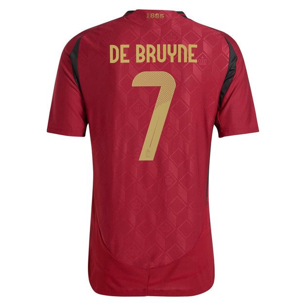 Kevin De Bruyne Belgium National Team adidas 2024 Home Player Jersey ...