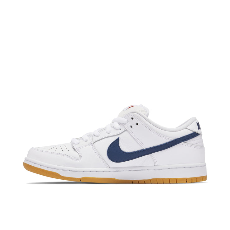 Nike SB Dunk Low Orange Label White Navy